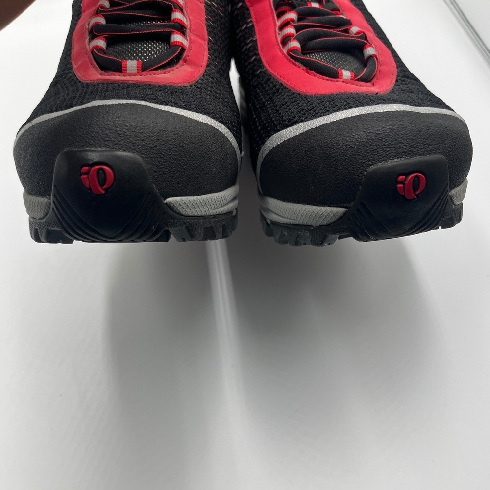 Pearl Izumi X-Alp Seek Mens 11.5 EU 46 MTB Cycling Shoes Black Red SPD 5729 - Picture 3 of 12